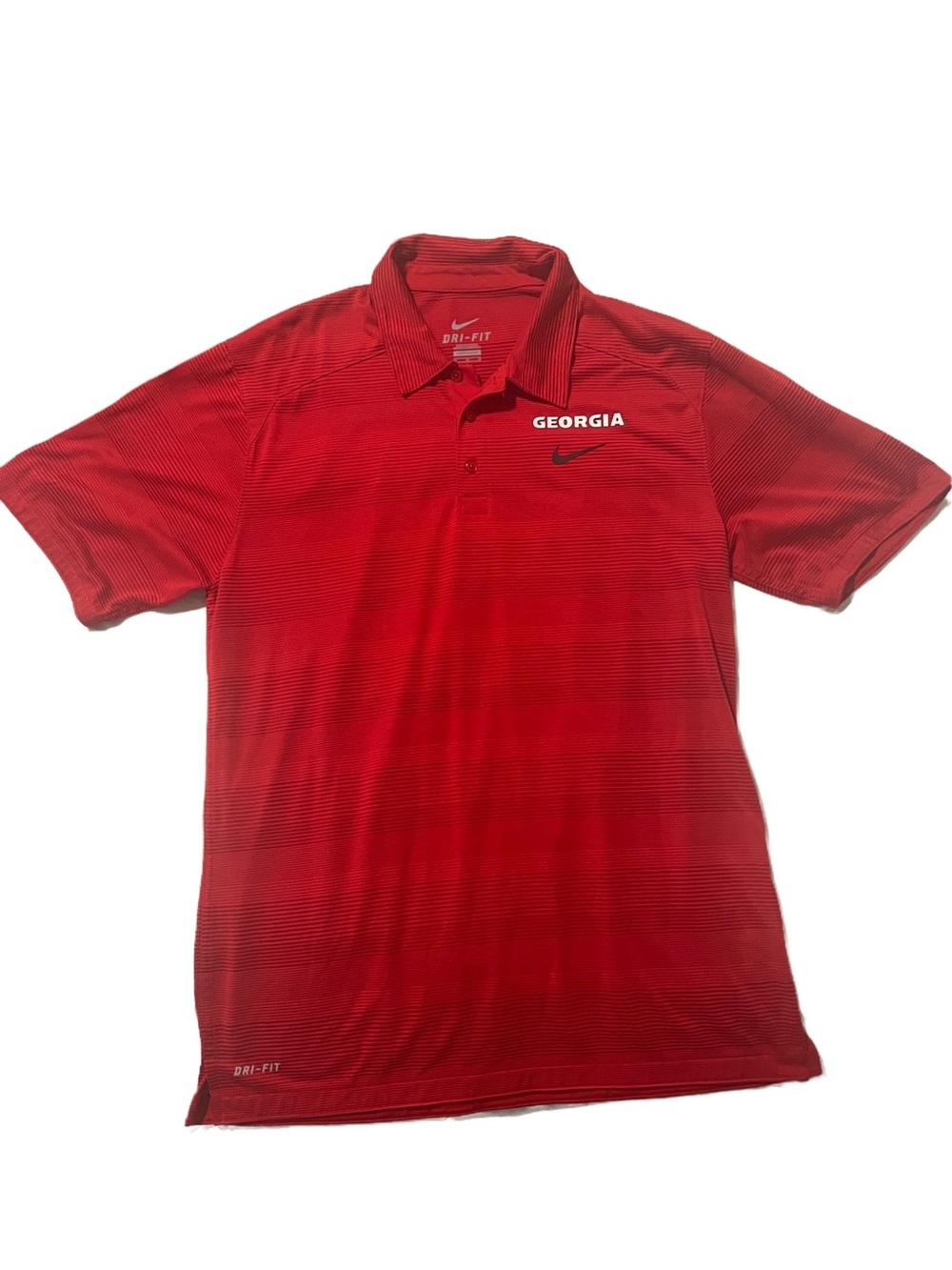 Nike Red Georgia Dri-FIT Men’s Polo Shirt like new